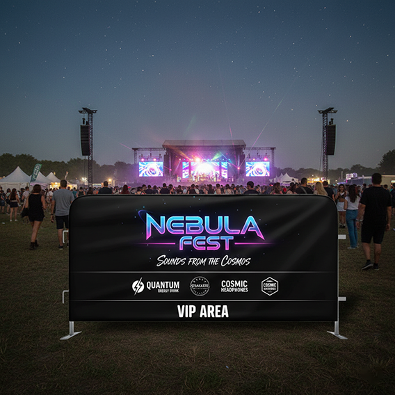 Barricade Covers by Royal Printing Solutions